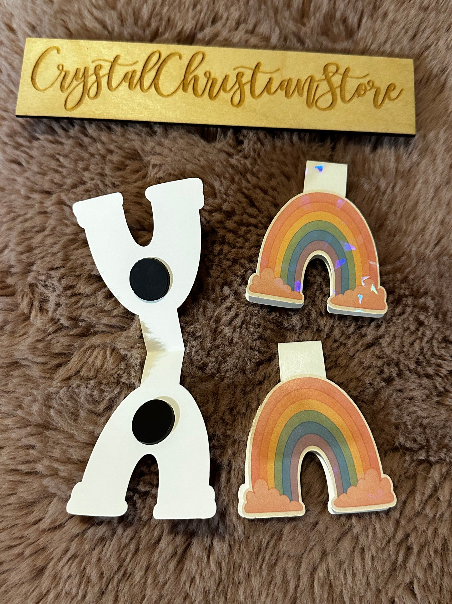 π Rainbow Magnetic Bookmarks | Cute Colorful Page Markers πβ¨
