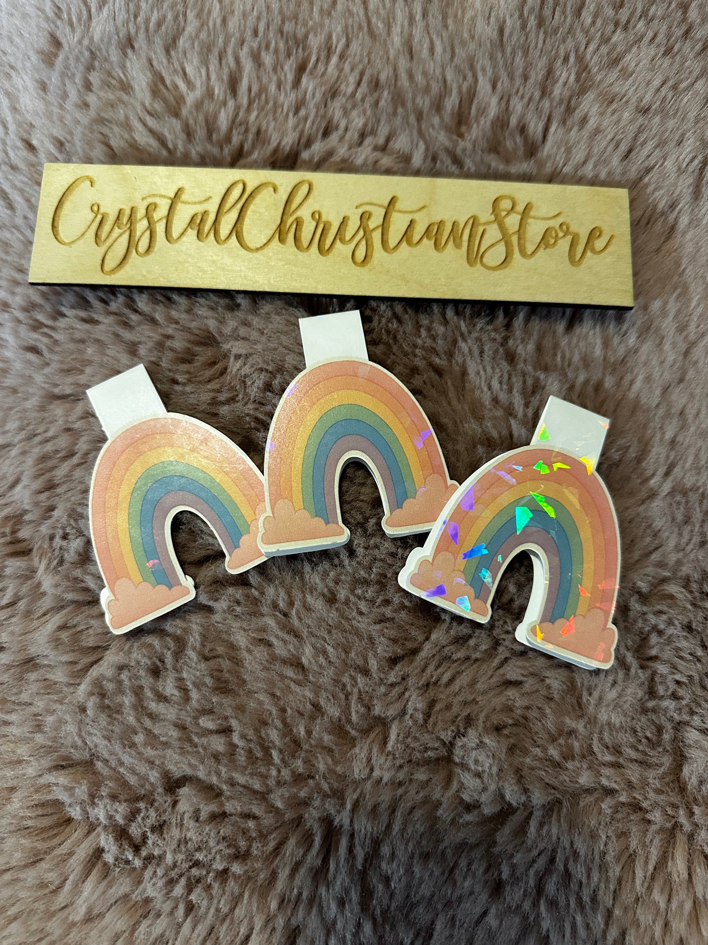 π Rainbow Magnetic Bookmarks | Cute Colorful Page Markers πβ¨